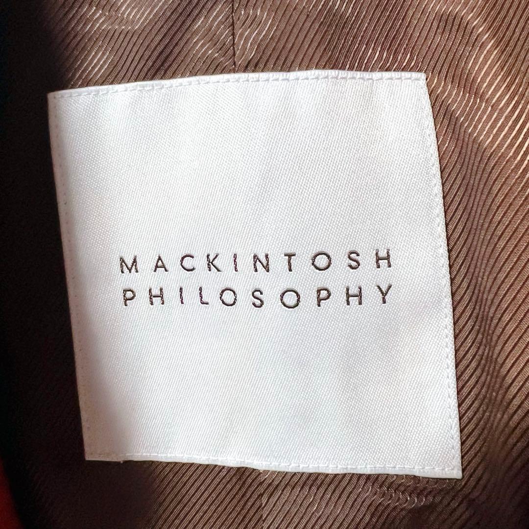 まっすー様♦️美品♦️マッキントッシュフィロソフィー メルトンウールコート シングル