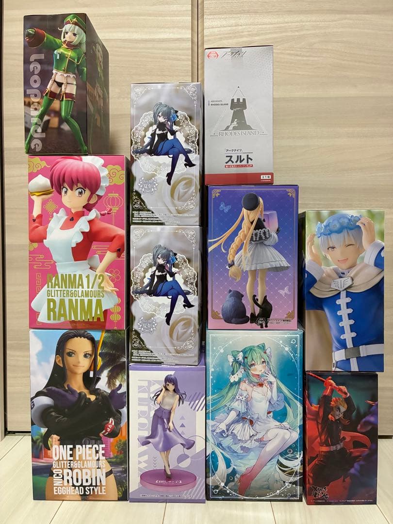 最新　美少女フィギュア　等　まとめ売り　鬼滅　初音ミク　ワンピース　など