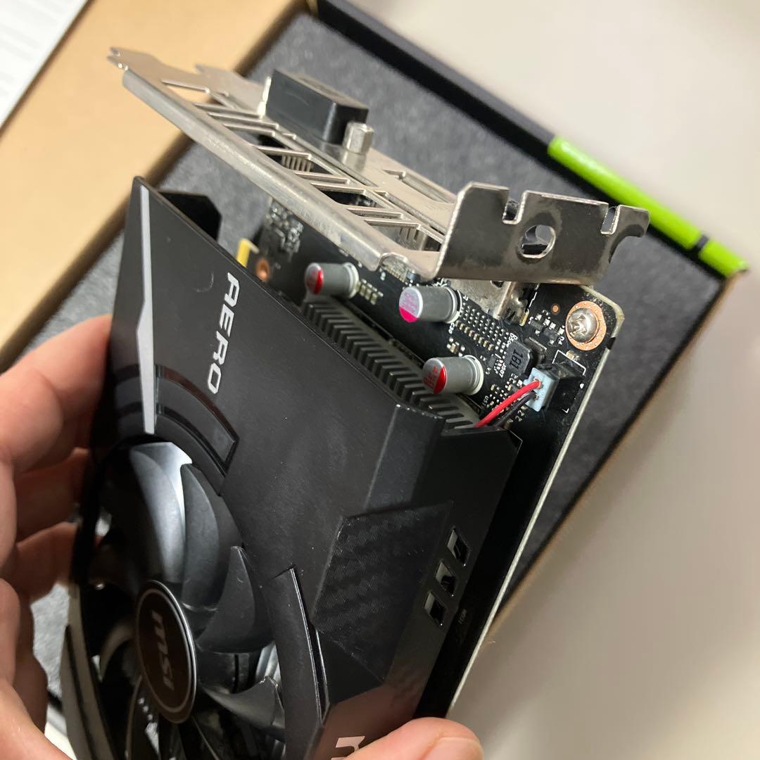 MSI AERO ITX 4GB GDDR5 GTX1650 OCv1 中古品