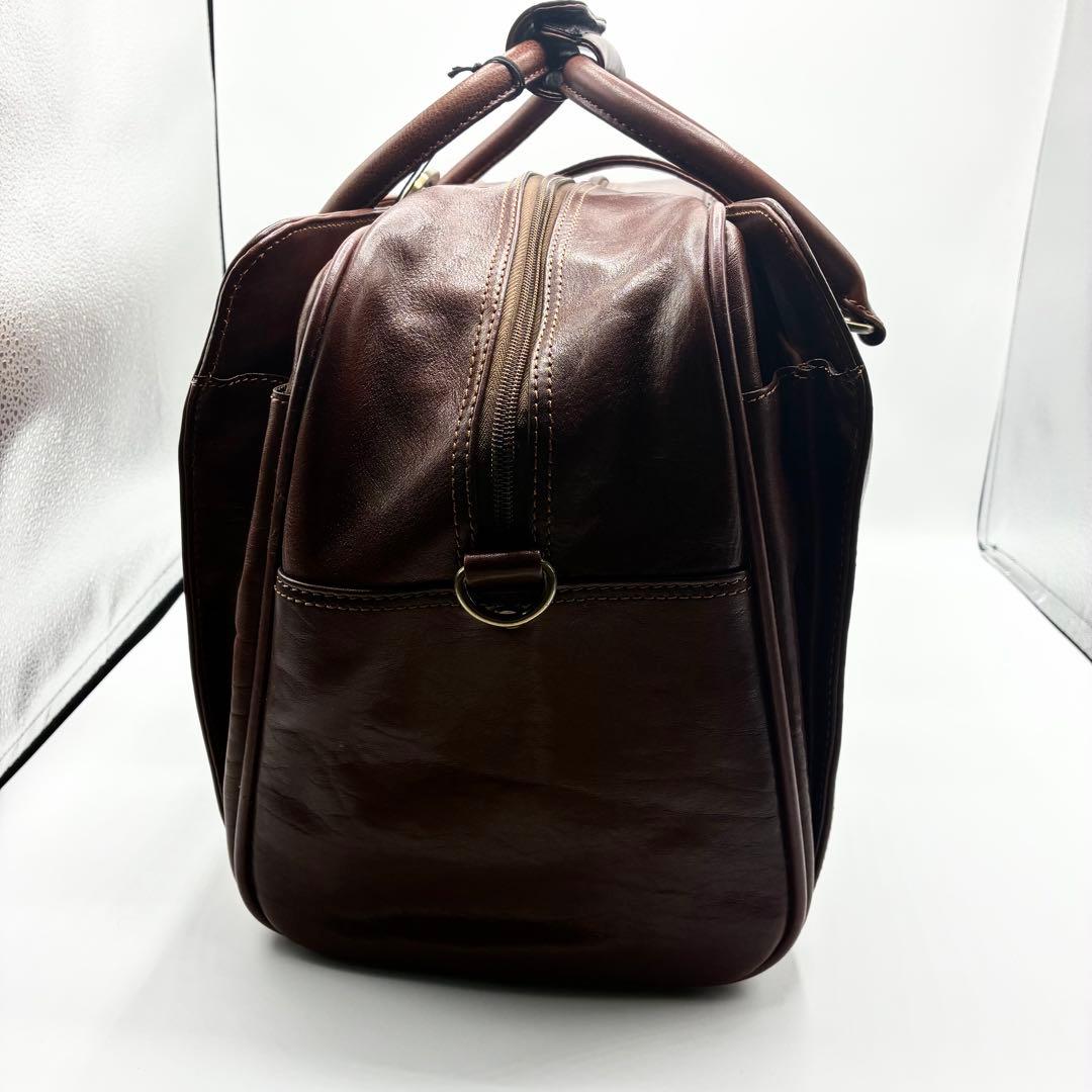 【極美品】⭐️スノビスト Snobbist オールレザーボストンバッグ 2WAY