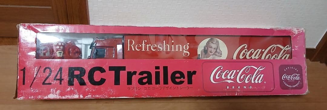 Coca-Cola仕様　1/24RC　Trailer