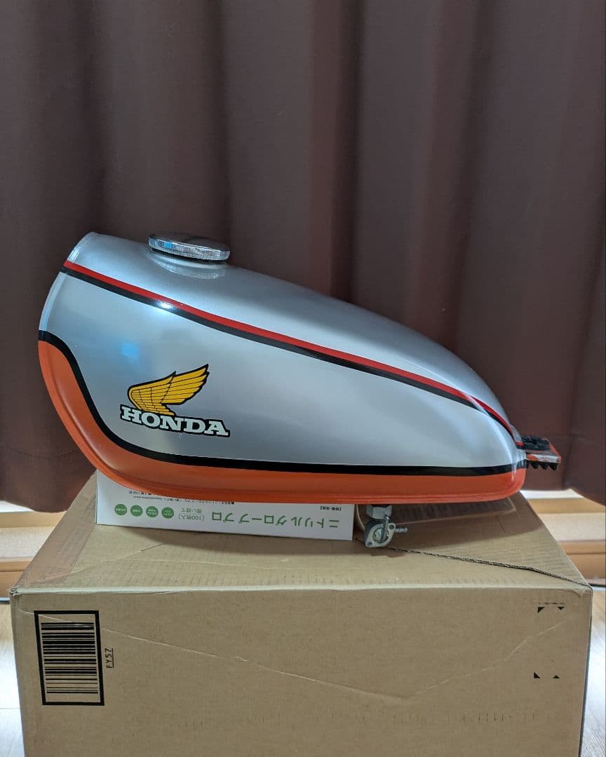 HONDA 純正 バイクタンク シルバー オレンジ XL230