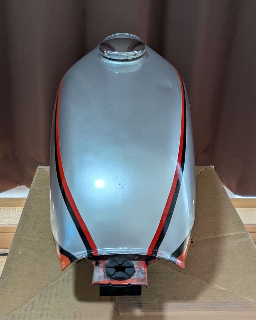 HONDA 純正 バイクタンク シルバー オレンジ XL230