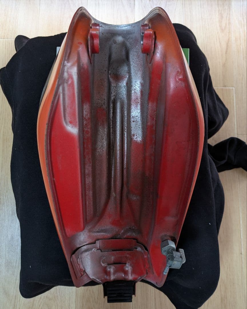 HONDA 純正 バイクタンク シルバー オレンジ XL230