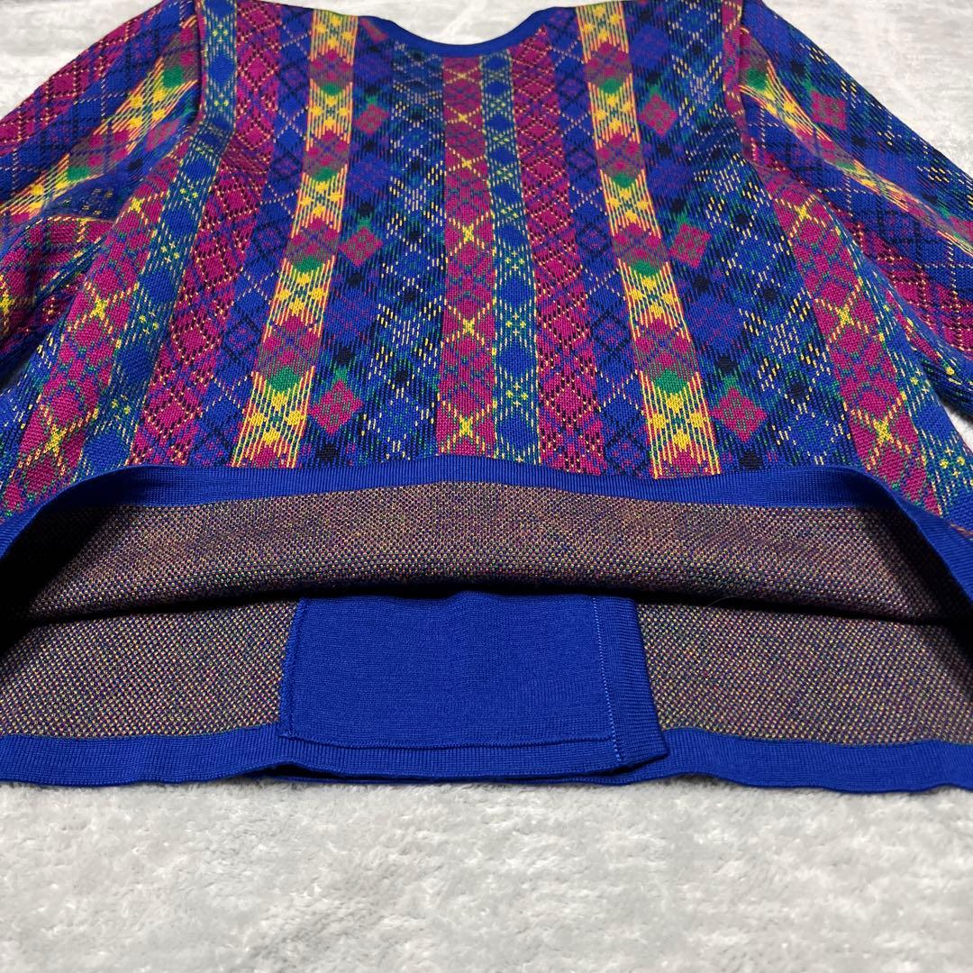 美品！ Yves Saint Laurent アーガイルパターンジャケット