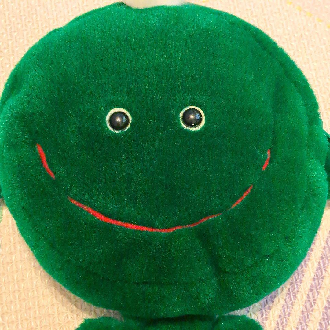 SKB Sapporo マリモ　緑色　笑顔　ぬいぐるみ　バッグ　ポーチ　北海道