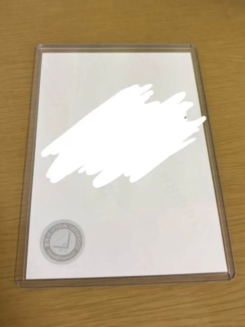 大園玲 2024年クリスマスサンタ衣装　直筆サイン入り　座り