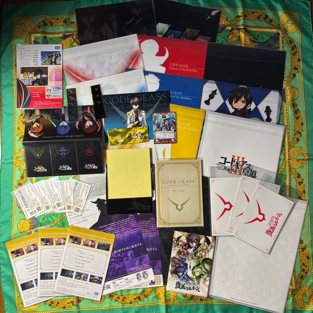 コードギアス 映画 前売り 来場者 特典 クリアファイル 計32種 38 グッズ
