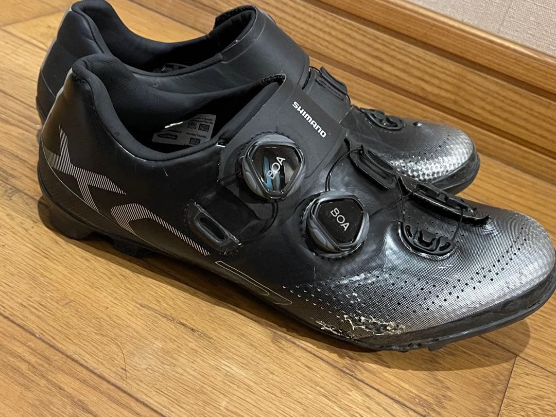 値下げ　Shimano XC702 サイズ41 ワイド　25.8cm