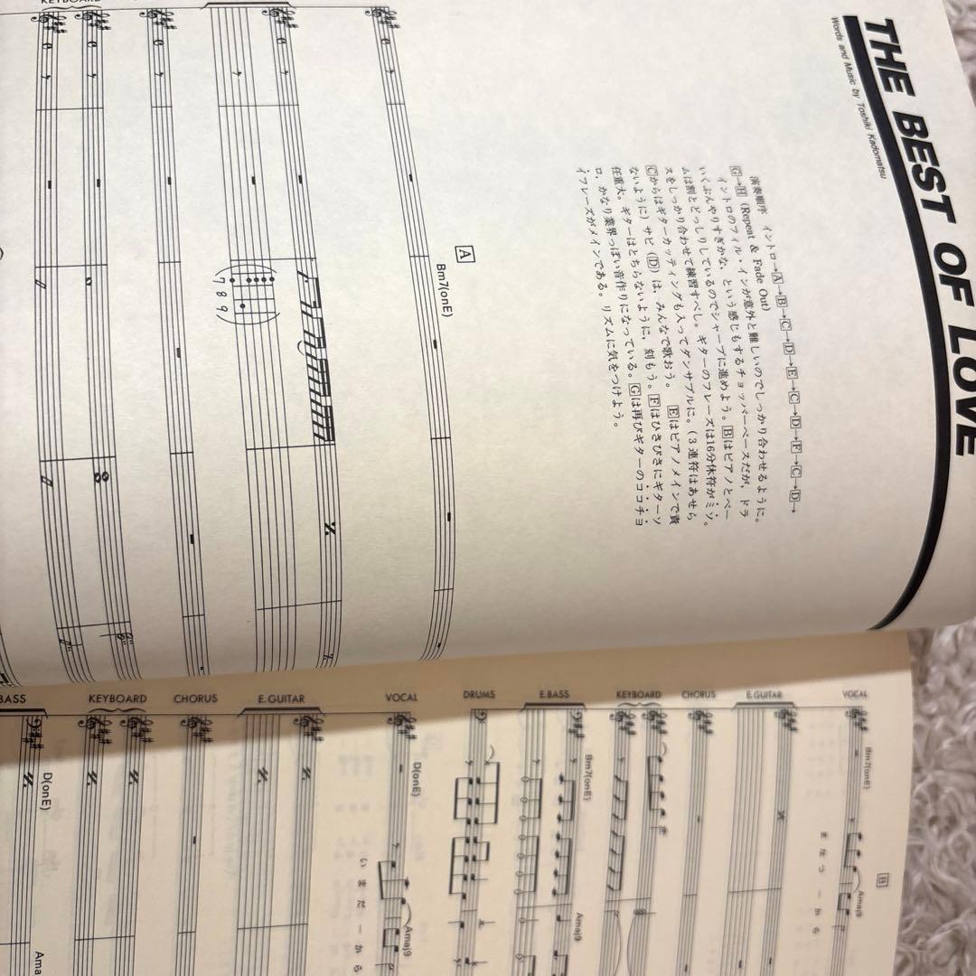 角松敏生SUPER BEST スコア サンプル版