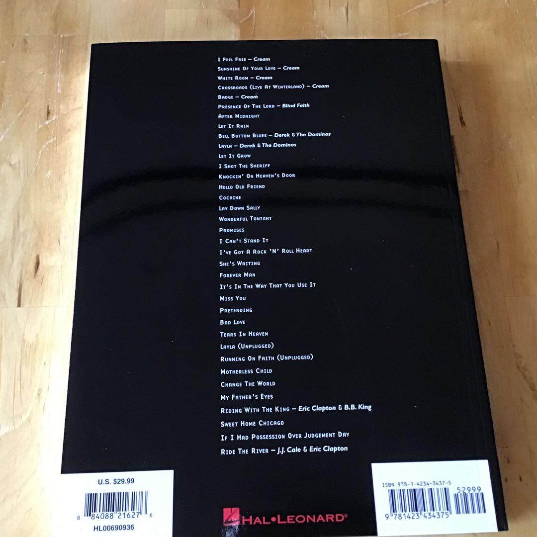 Complete Clapton ギター楽譜