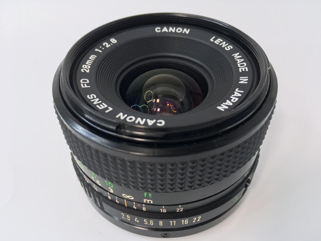 Canon New FD 28mm F2.8 キャノンレンズ #1910
