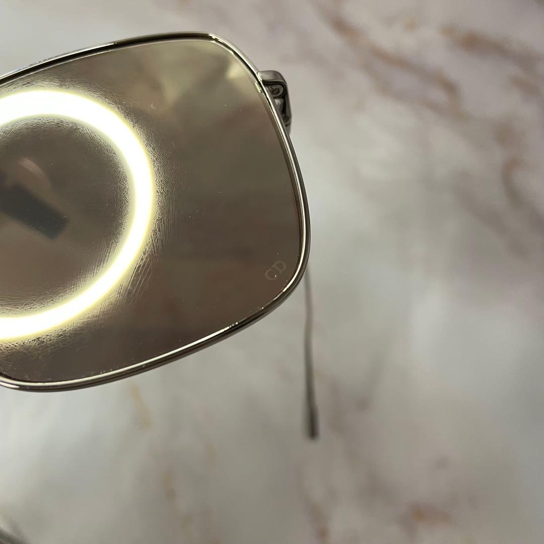 dior ディオール スクエア Y2K メタル モード サングラス ケース付き