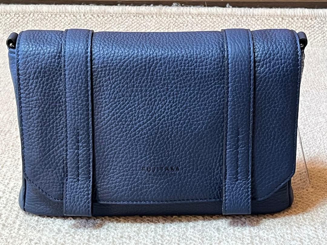 新品　FUJITAKA フジタカ　アルタ ショルダーバッグ　スモール　ネイビー