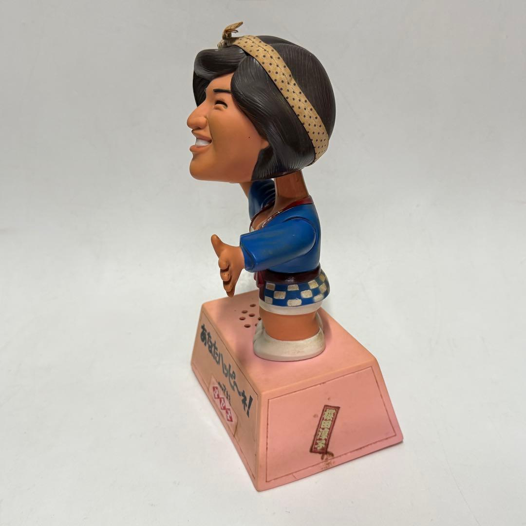 ヰセキ(イセキ)桜田淳子 首振り ソフビ人形 25.5トーキング 当時物 非売品