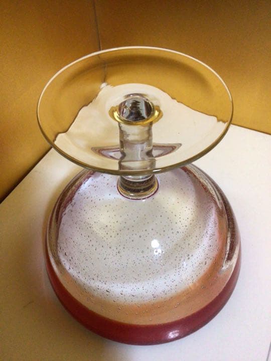 ガラス器。フルーツポンチ。かき氷。パフェ。など。。。ちと大きい。。。