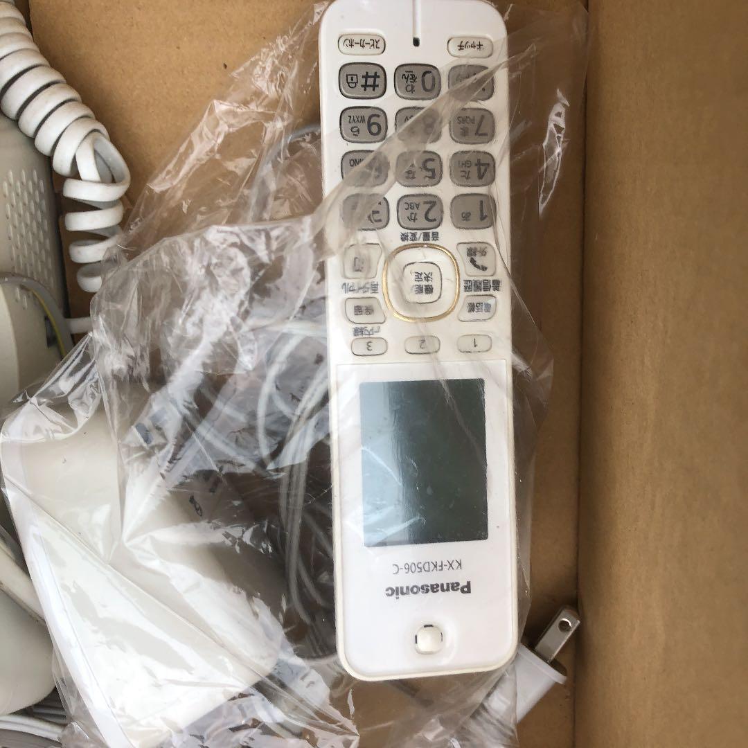 パナソニック製品 ファックス 子機付き ＫＸ−ＰＤ503-W 子機付き