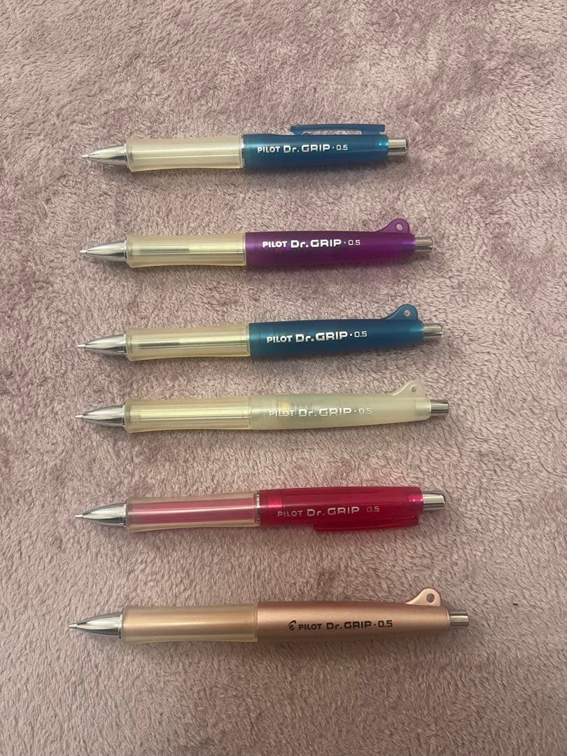 Pilot Dr. GRIP 0.5 シャープペンシル 多色