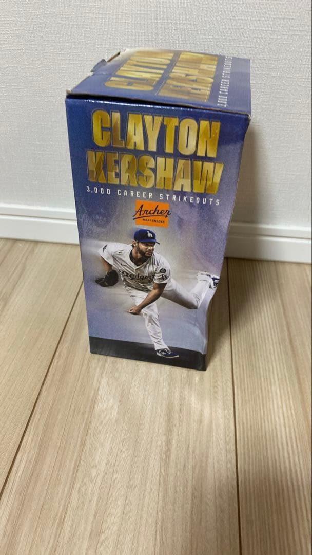 Clayton Kershaw 3,000キャリアストライクアウト フィギュア
