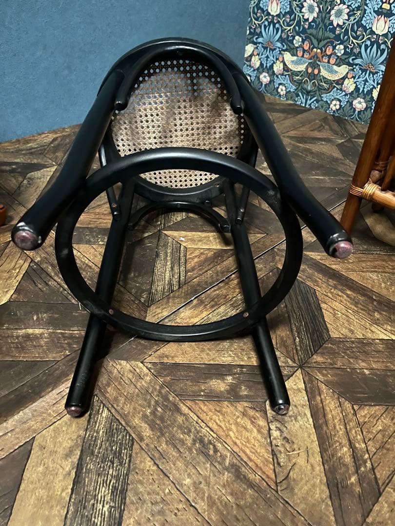 ラタン ビンテージ ベントウッドチェア 椅子 ハイチェア インテリア