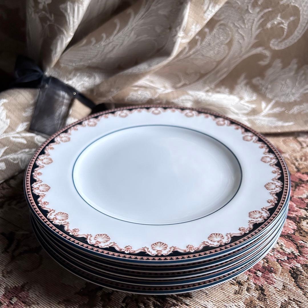 希少品 英国製 【MEDICI】メディチ 貝殻プレート 5枚