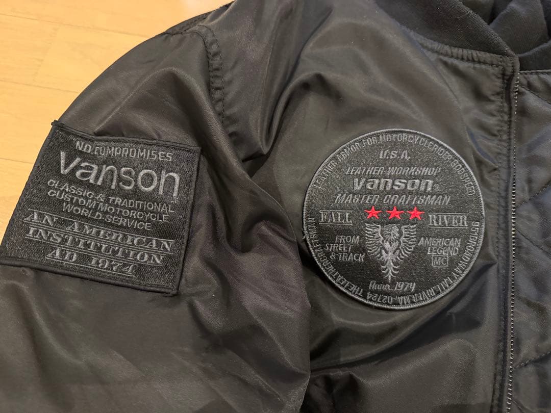 Vanson MA-1 50周年モデル 2XLバンソン