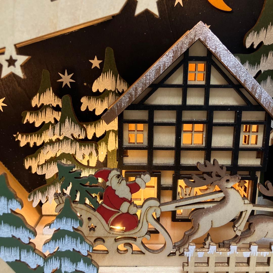 木製アドベントカレンダー