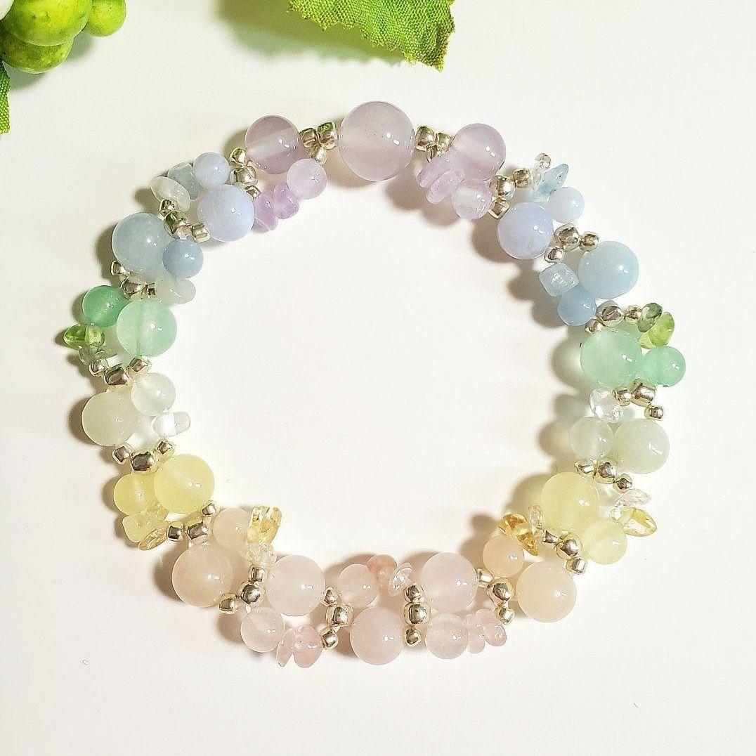 【ひろ様　オーダー品】天然石ブレスレット 2点