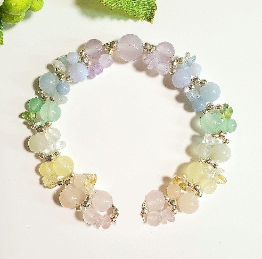 【ひろ様　オーダー品】天然石ブレスレット 2点