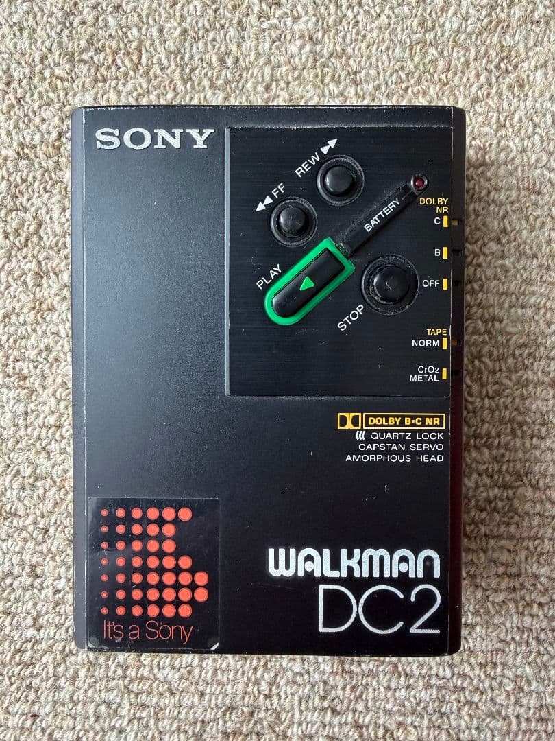 ポータブルプレーヤー SONY WALKMAN WM-DC2