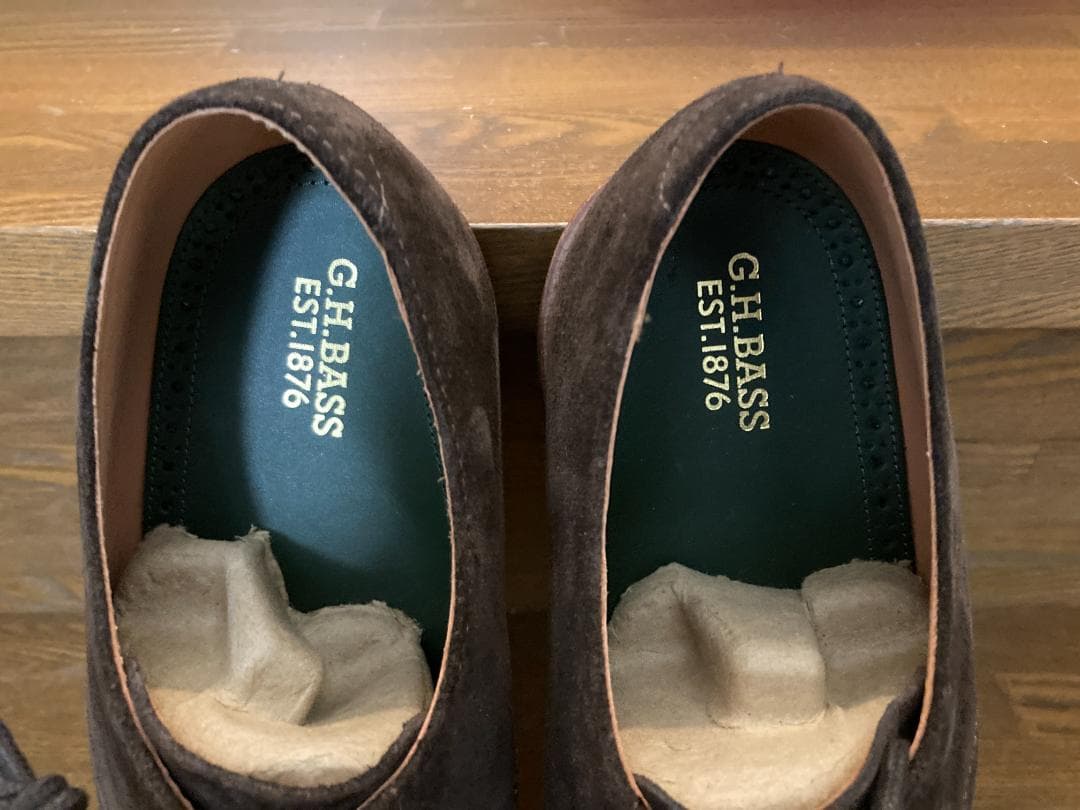 未使用新品★G.H.BASS/DIRTYBUCK DERBY/ダークブラウン