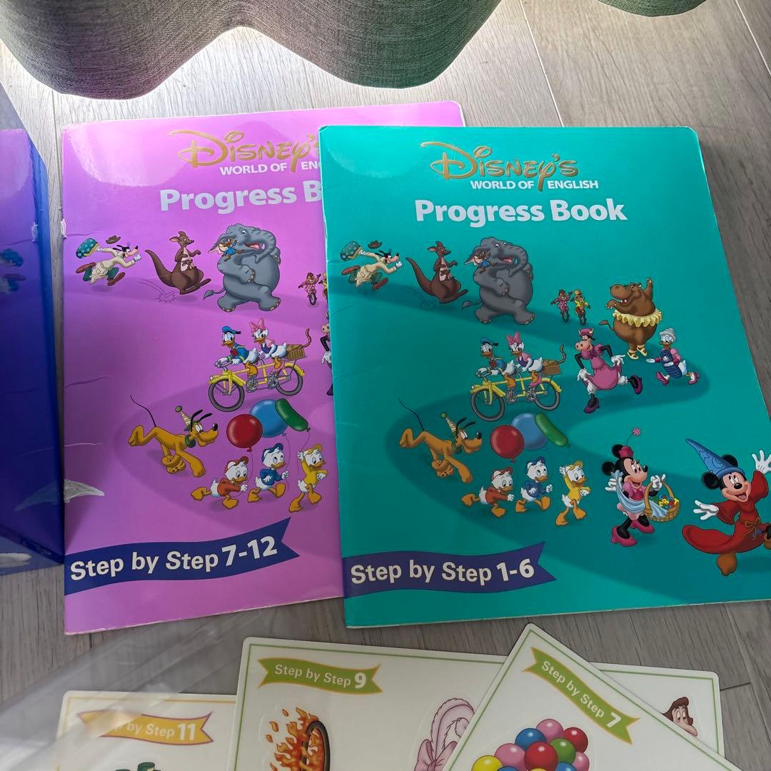 DWE 2018年　メインプログラム　ディズニー　英語教材　DVD CD