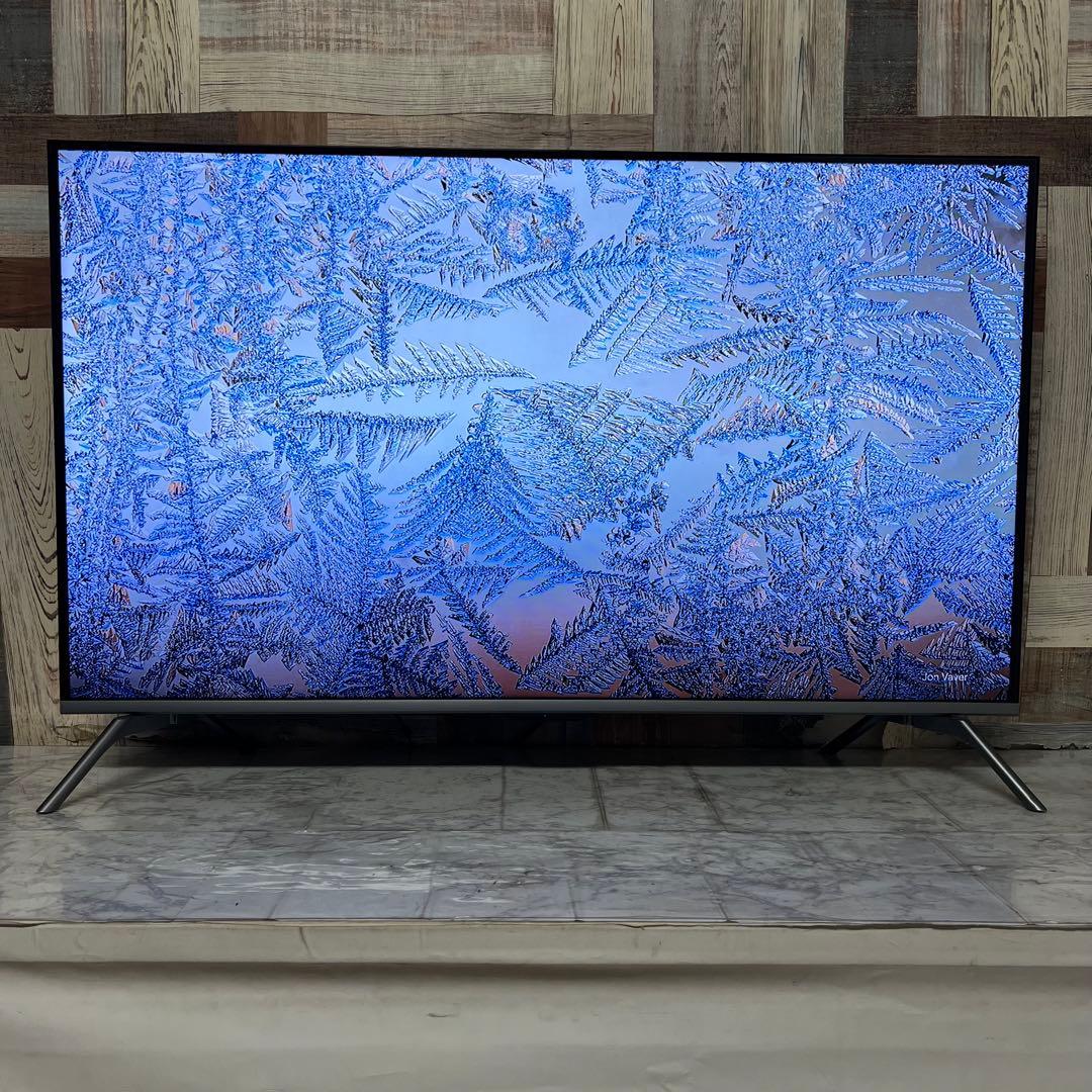 オコジョさん戦用❣️3年前購入ジョワイユ43V型フレームレス4Kチューナ内蔵テレビ