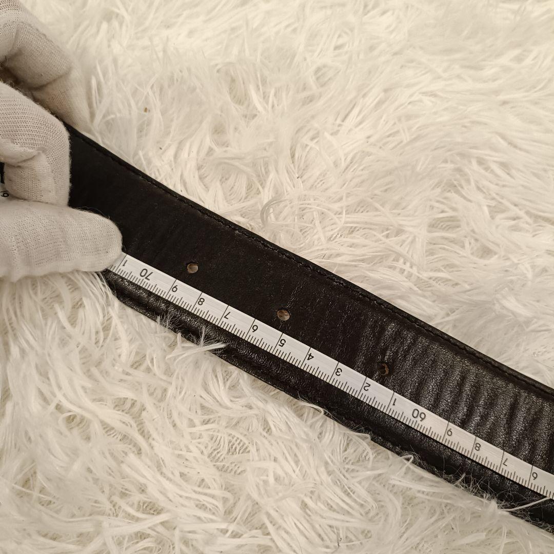 Dior✨　CDバックル　ブラック　ベルト　65cm ディオール