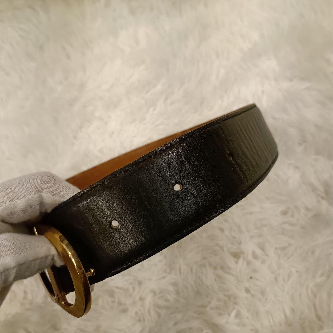 Dior✨　CDバックル　ブラック　ベルト　65cm ディオール