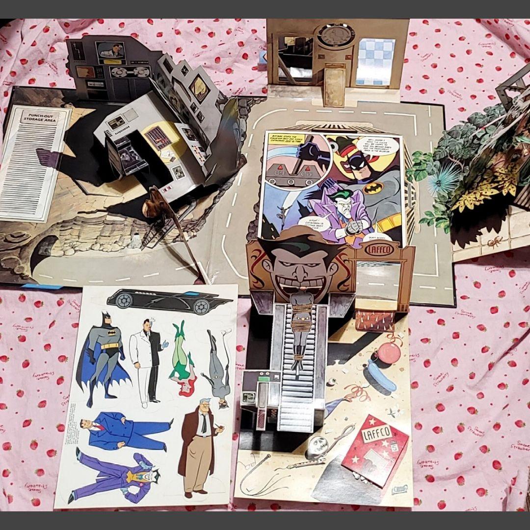 仕掛け絵本 Batman 洋書 バットマン アニメーション ポップアップブック