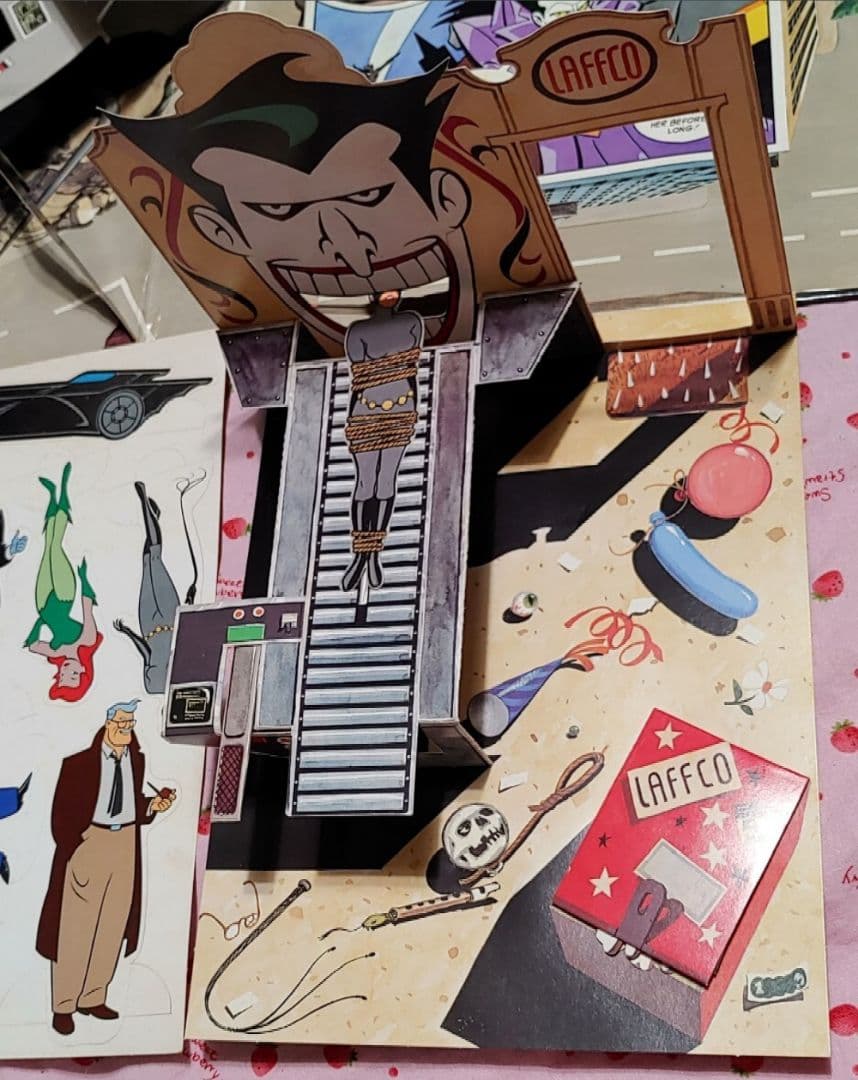 仕掛け絵本 Batman 洋書 バットマン アニメーション ポップアップブック