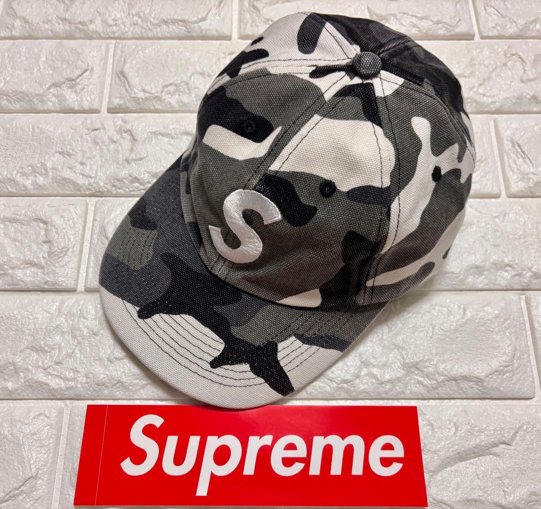 新品 Supreme Pigment Coated Canvas S Logo