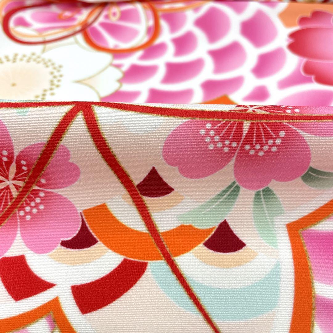 ◎mk-1721　女児　七五三　着物・被布セット　3歳　　11-20