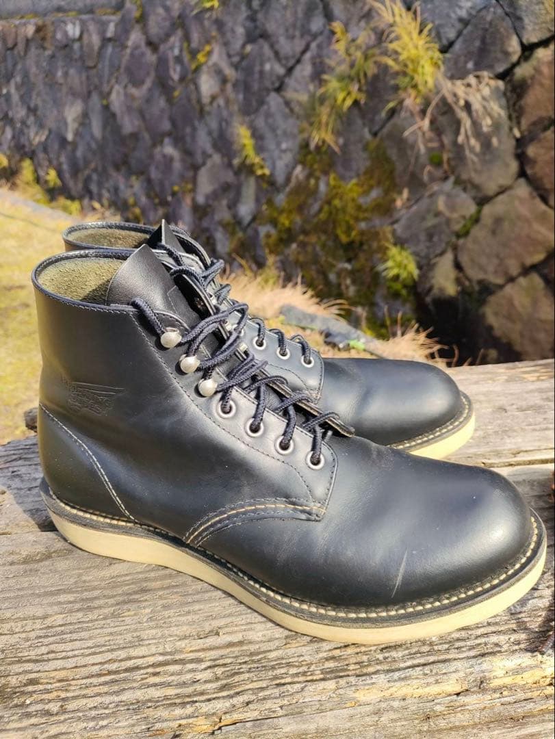 レッドウィング　ブラック　美品　REDWINGのD 8165