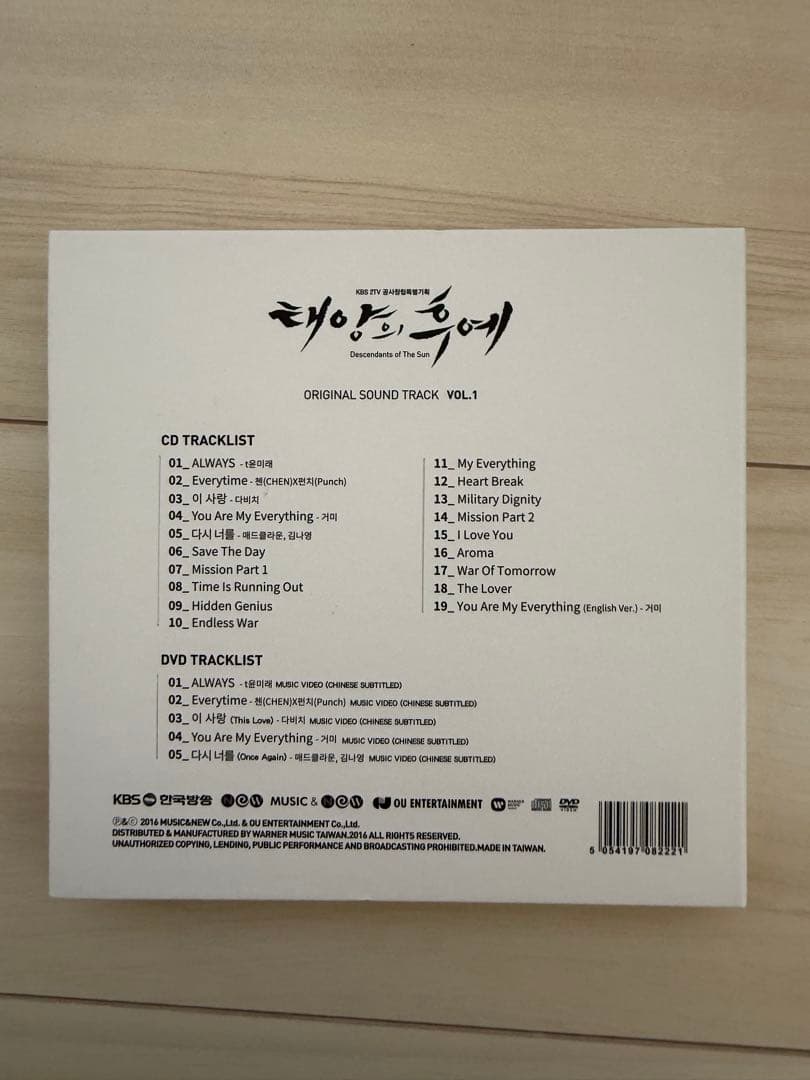 太陽の末裔　オリジナルサウンドトラック VOL.1