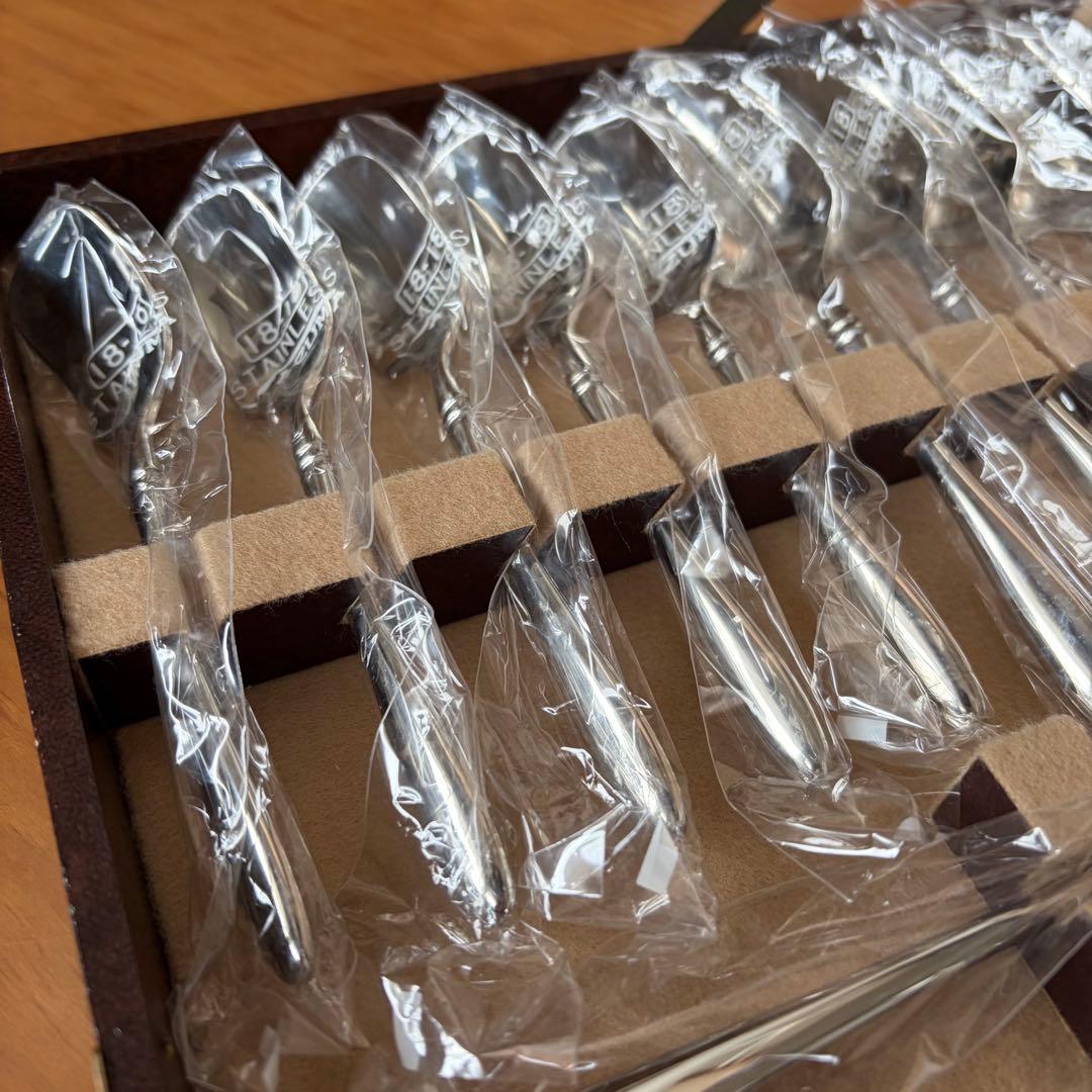 アズマ　カトラリーセット　インペリアル 18-18 デザートセット　16本セット