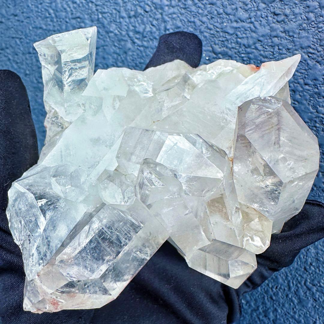 希少高透明度❗️キラキラ☆マニカラン産ヒマラヤ水晶クラスター超強いパワーA1411