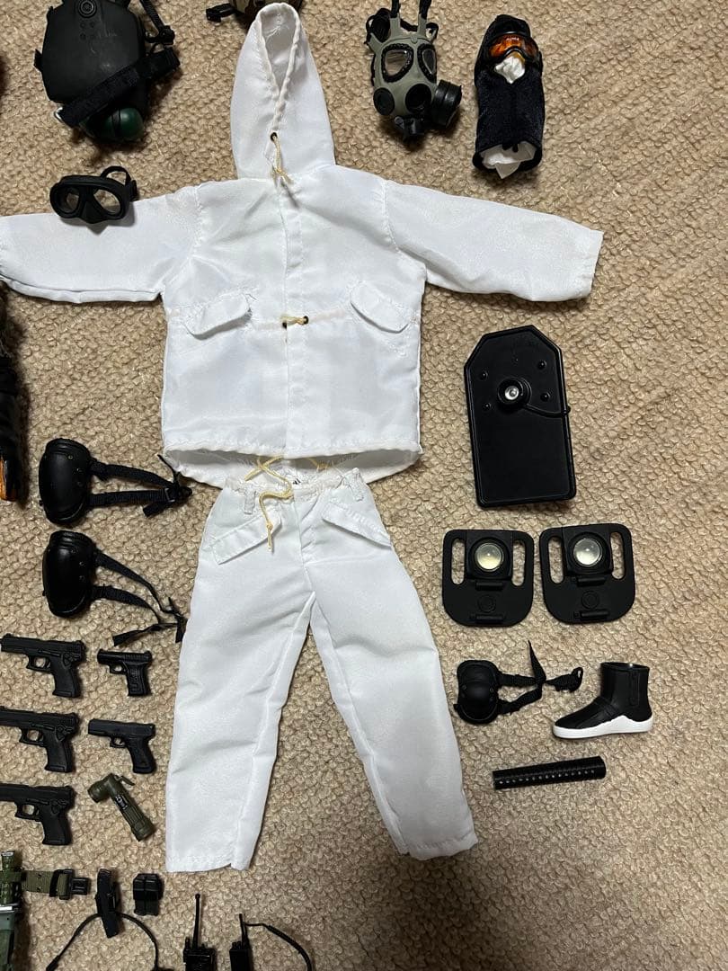 1/6 ミリタリーフィギュアアクセサリーセット スケール