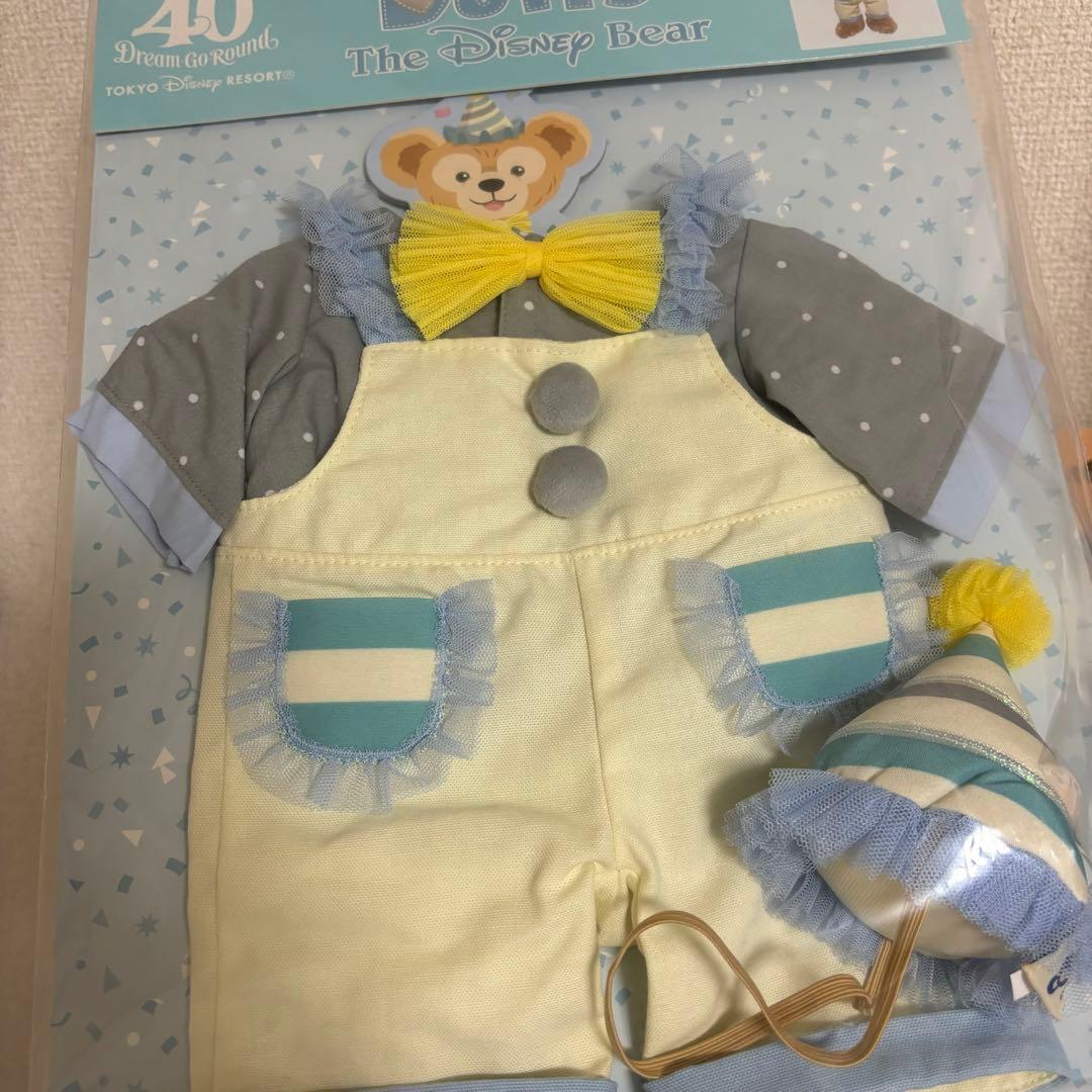 ダッフィー　デニム　コスチューム　フロムオールオブアス　ぬいぐるみ