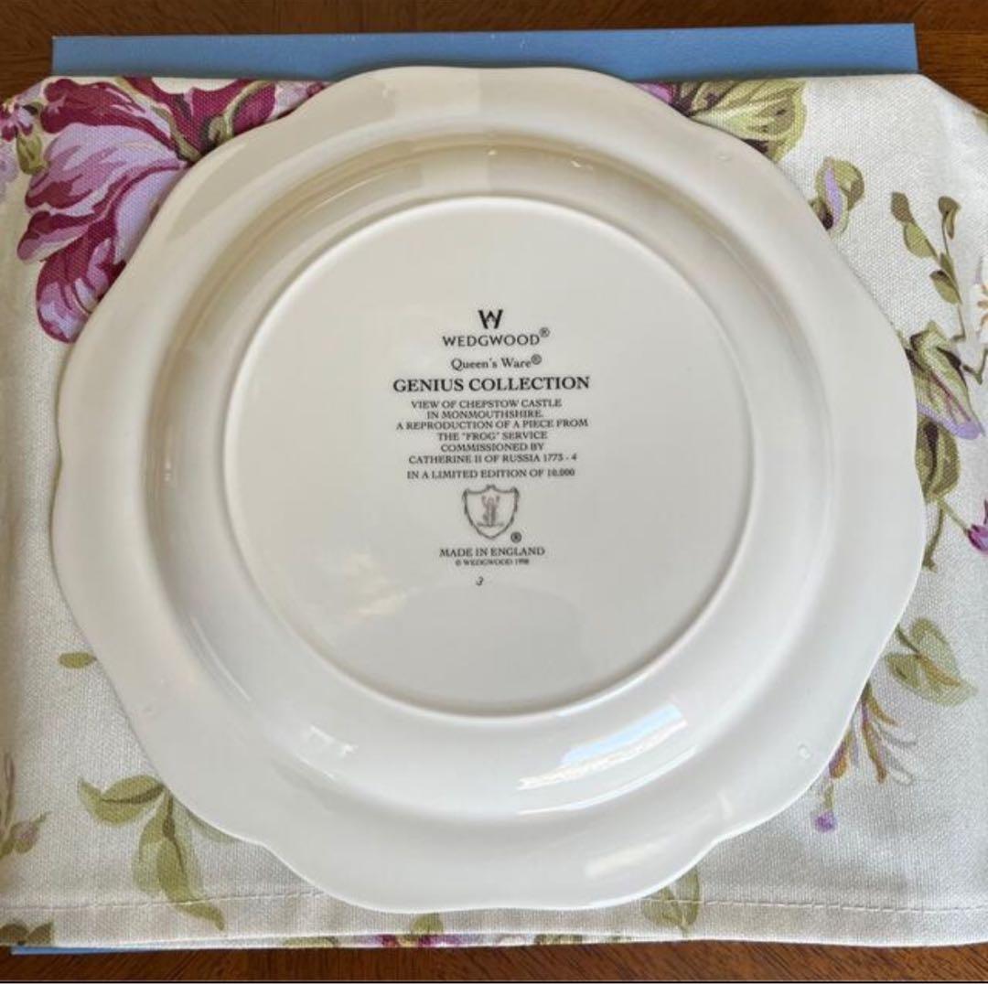 【希少品】ウェッジウッド★ジーニアスコレクション★フロッグサービスプレート1枚②