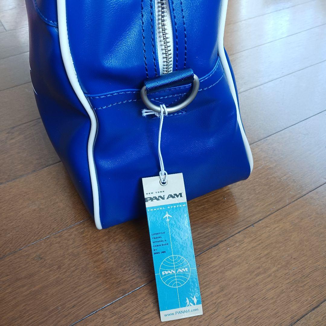 【かずや＠断捨離中】新品未使用PAN AM ボストンバッグ 青