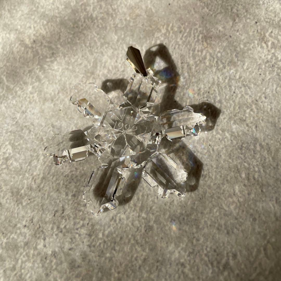 新品未使用【激レア】クリスマスオーナメント 1992年 雪の結晶 箱付きC