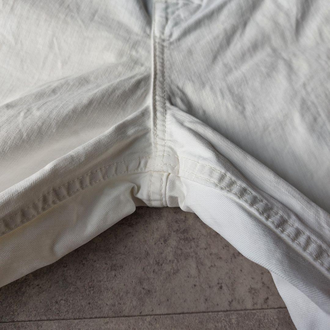 R.H. ViNTAGE ペインターパンツ XS 白 ハイウエスト サテン