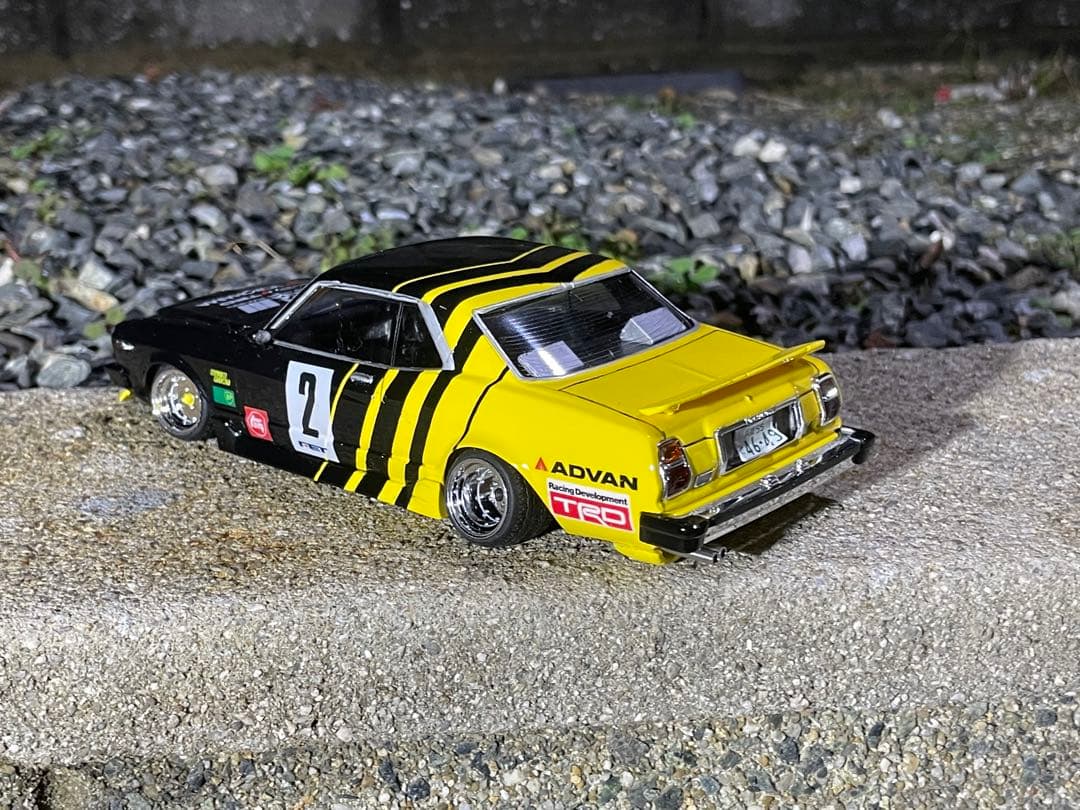アオシマ ブタ目 マークⅡ 福岡仕様 北九州仕様 街道レーサー